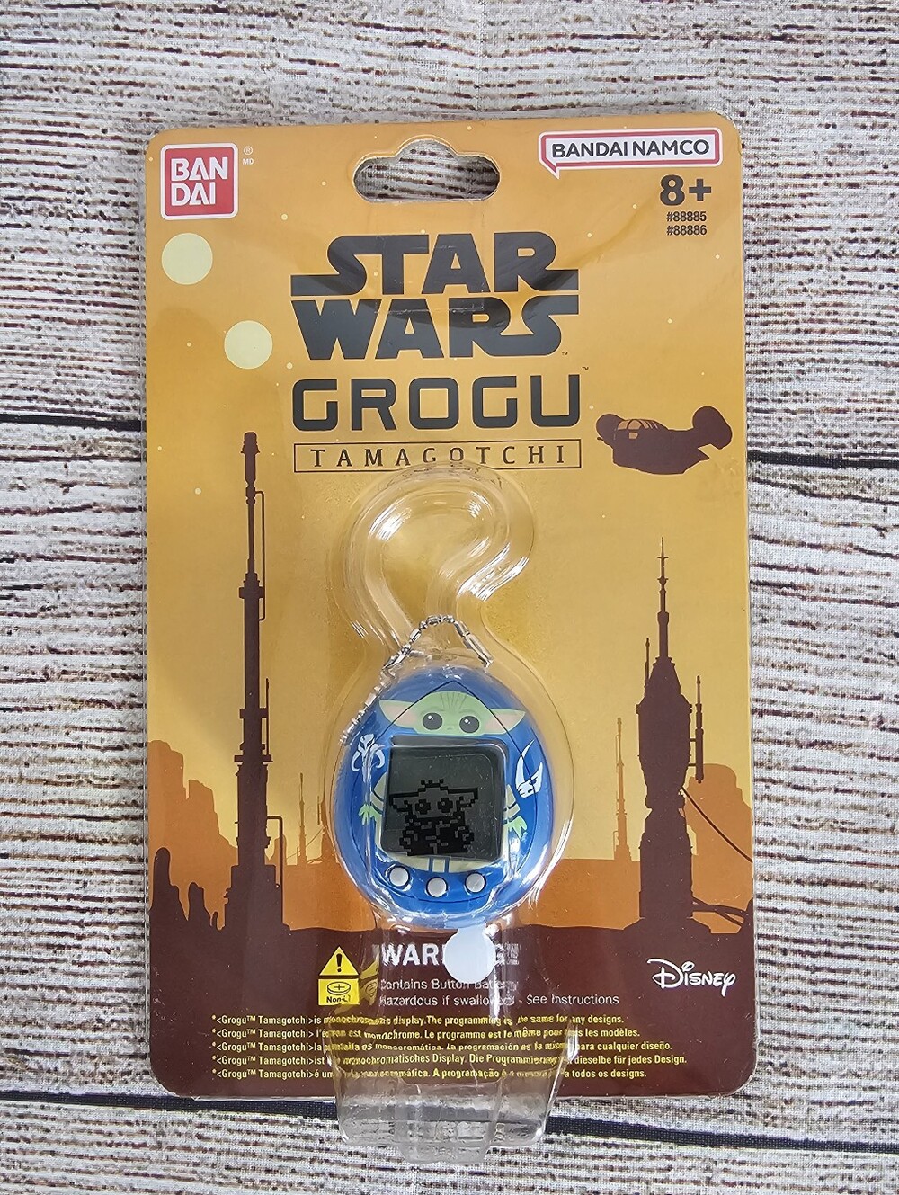 Bandai Tamagotchi Star Wars Grogu Electronic Toy 2023 Ages 8+ MPN 88886